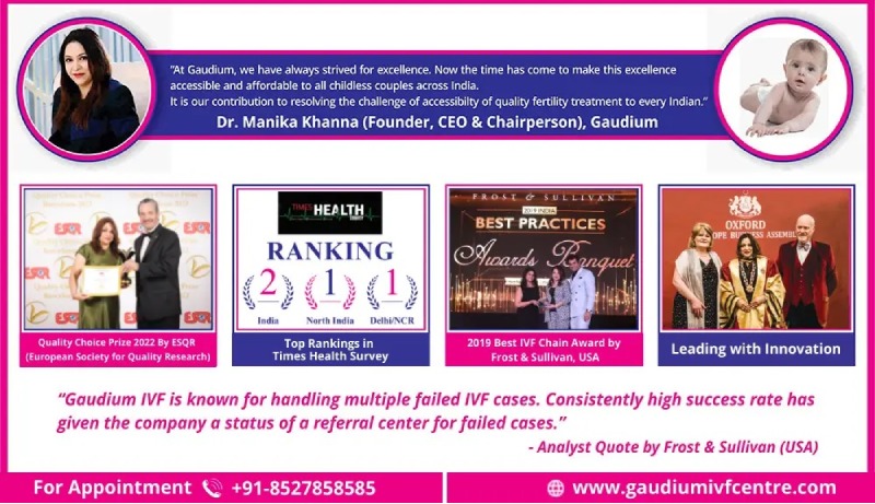 Best IVF Center in Delhi – Gaudium IVF