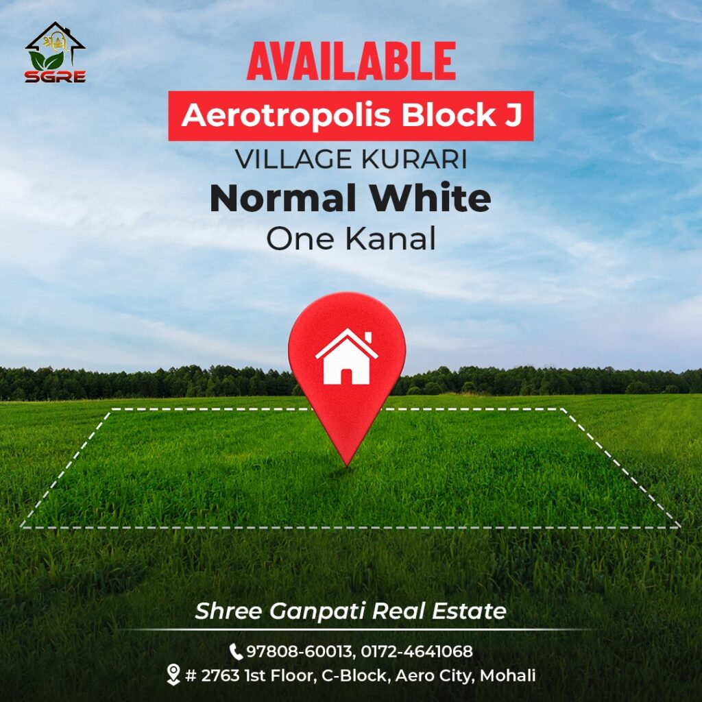 Shree Ganpati Real Estate – Best property dealers in Mohali | Plot for Sale in Aerocity | Kothi for sale in Mohali